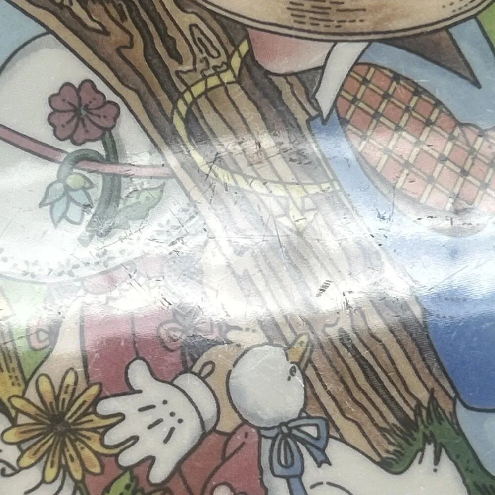 Watkins COUNTRY KIDS Recipe Pie Plate Spring Brunch Ham & Cheese Pie 1989 READ